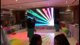 Love theme dance performance