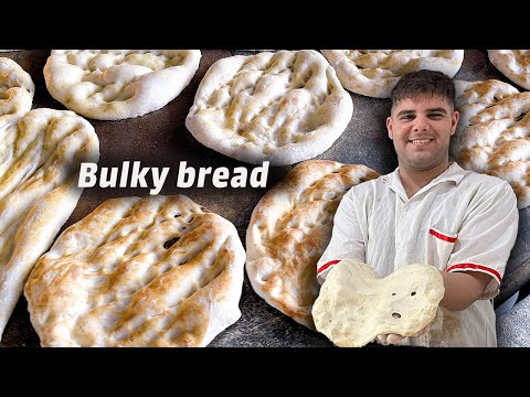 Amazing ! Hundreds of Loaves, Two Bakers Only!