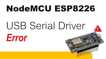Solved USB Not Detected NodeMCU ESP8266 - Drivers issue