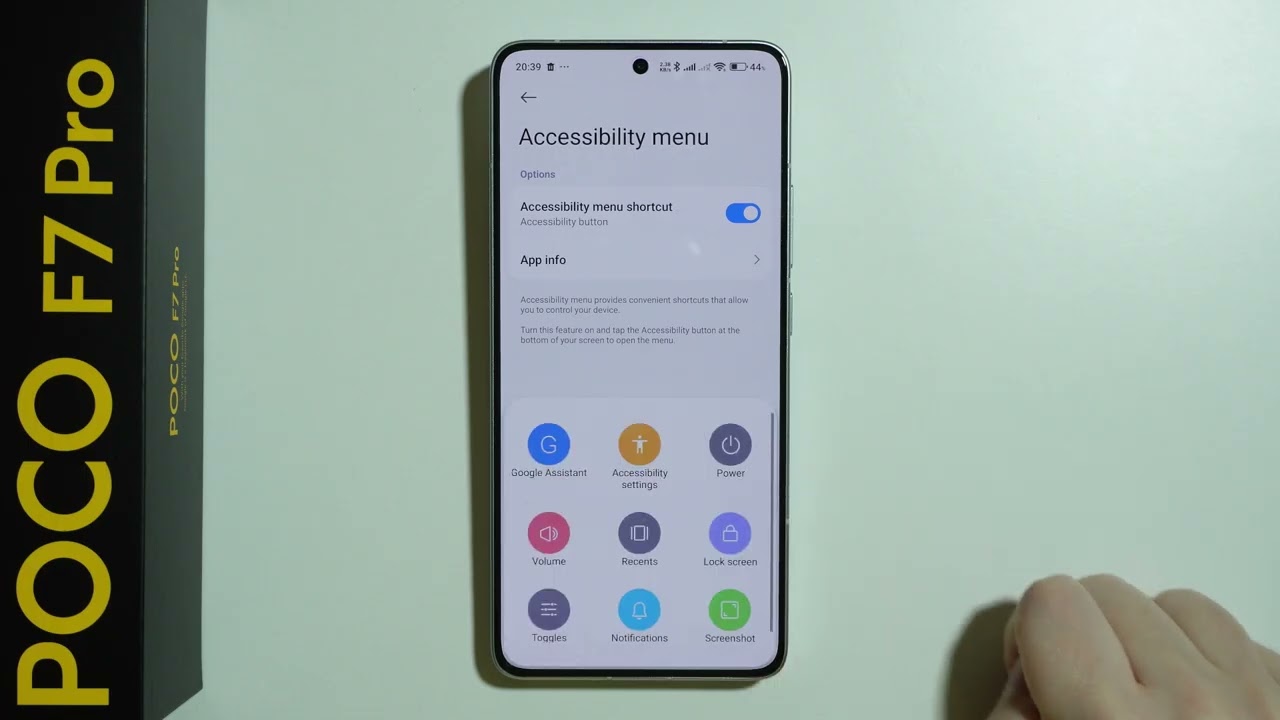 POCO F7 Pro: How to Restart without Buttons