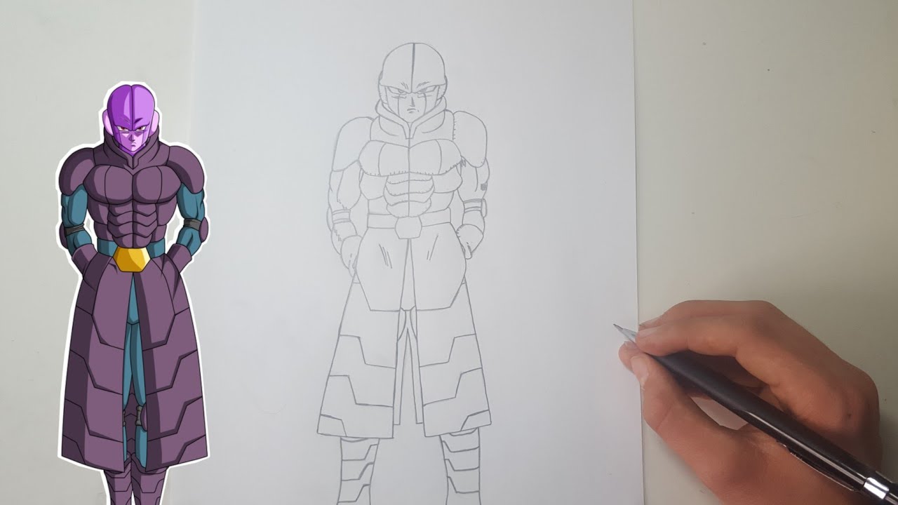 Dessin HIT DRAGON BALL SUPER (SPEED DRAW) - YouTube