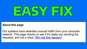 How To Fix Our Systems Have Detected Unusual Traffic from Your Computer Network