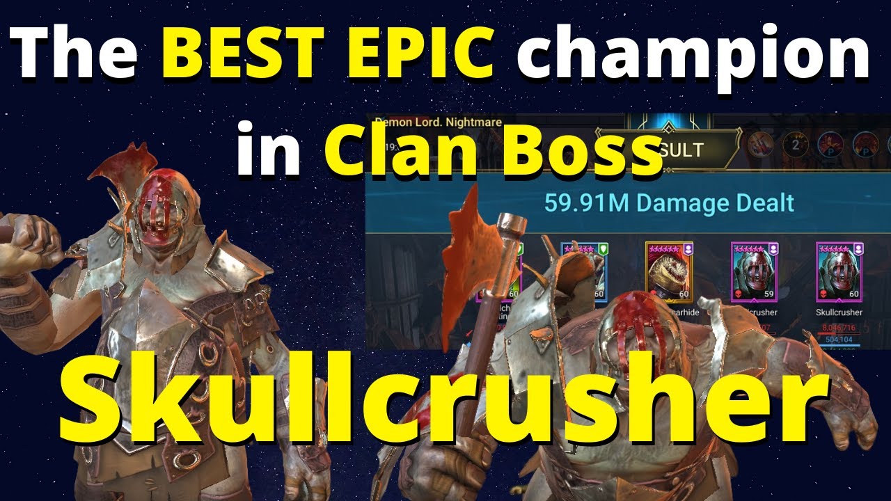 how to build skullcrusher raid shadow legends how to build skullcrusher raid shadow legends