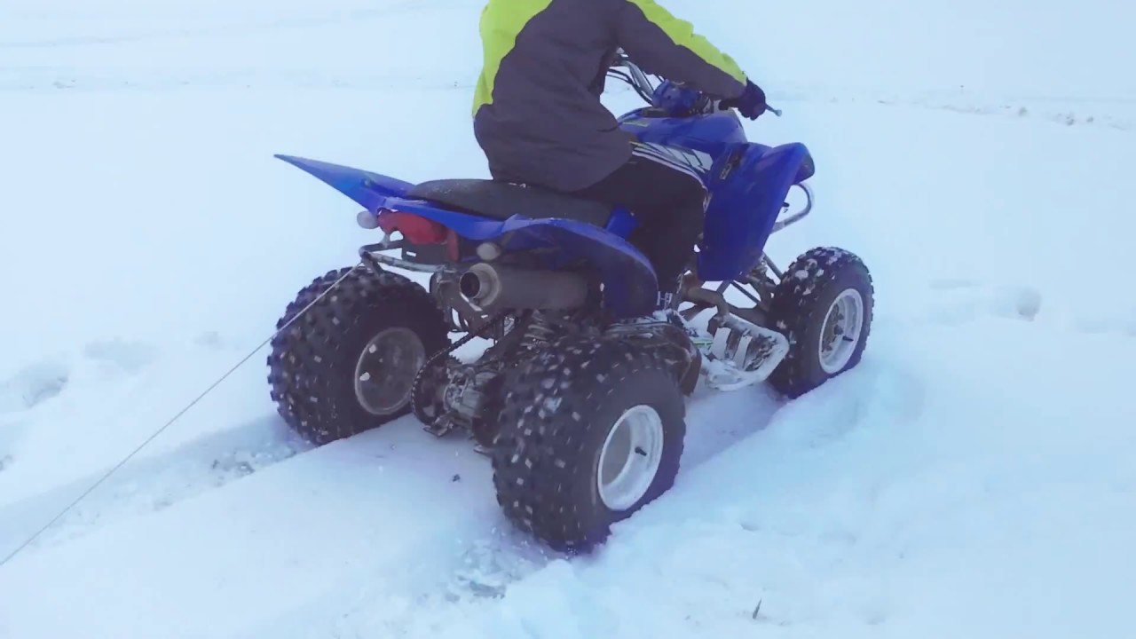 DÉLIRE EN QUAD SUR LA NEIGE ️ [IRL] YouTube