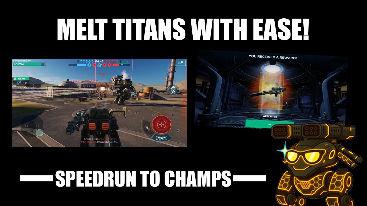 WE'RE BACK! Titan Slaying Weaponry (#15) | War Robots Speedrun - YouTube