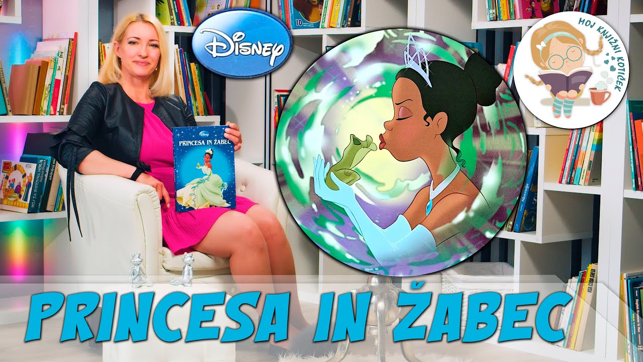 🐸 PRINCESA IN ŽABEC - pravljica za lahko noč