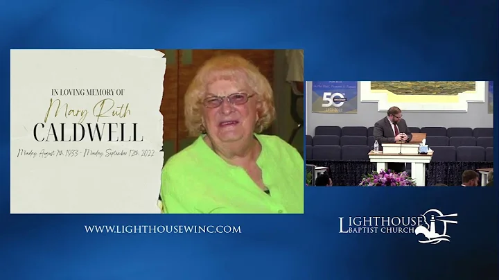 Funeral for Mary Ruth Caldwell | 9-20-22