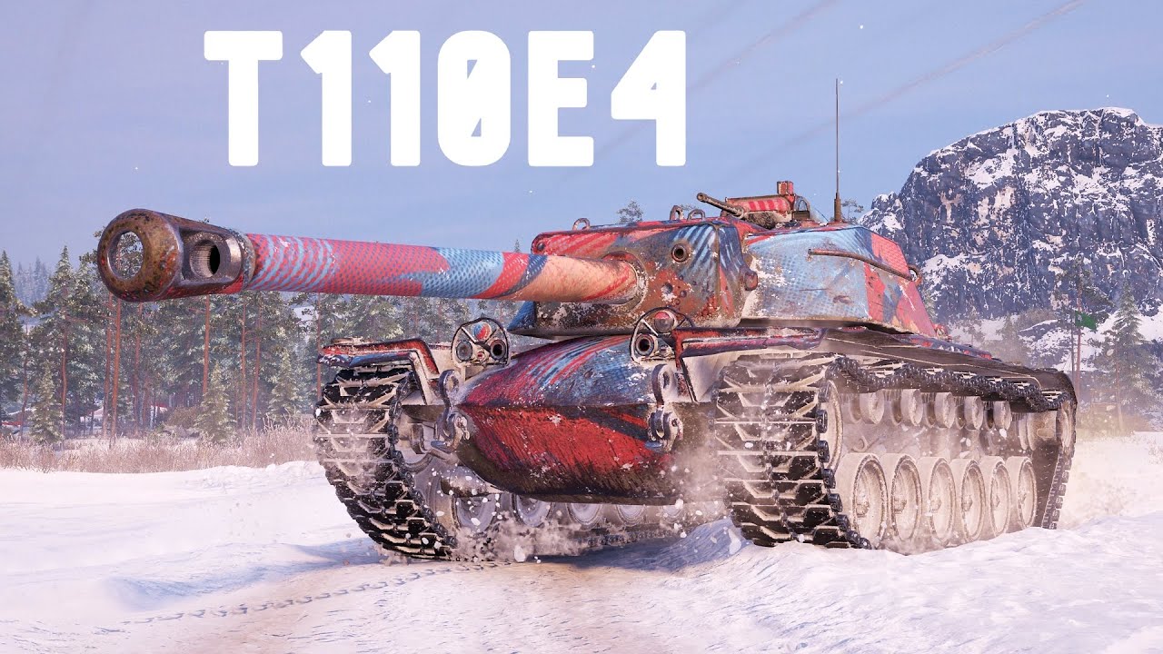 World of Tanks T110E4 - 15/15/15 – Every Shot Hits.