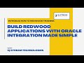Introduction to Redwood Training: Build Redwood Applications with Oracle Integration Made Simple