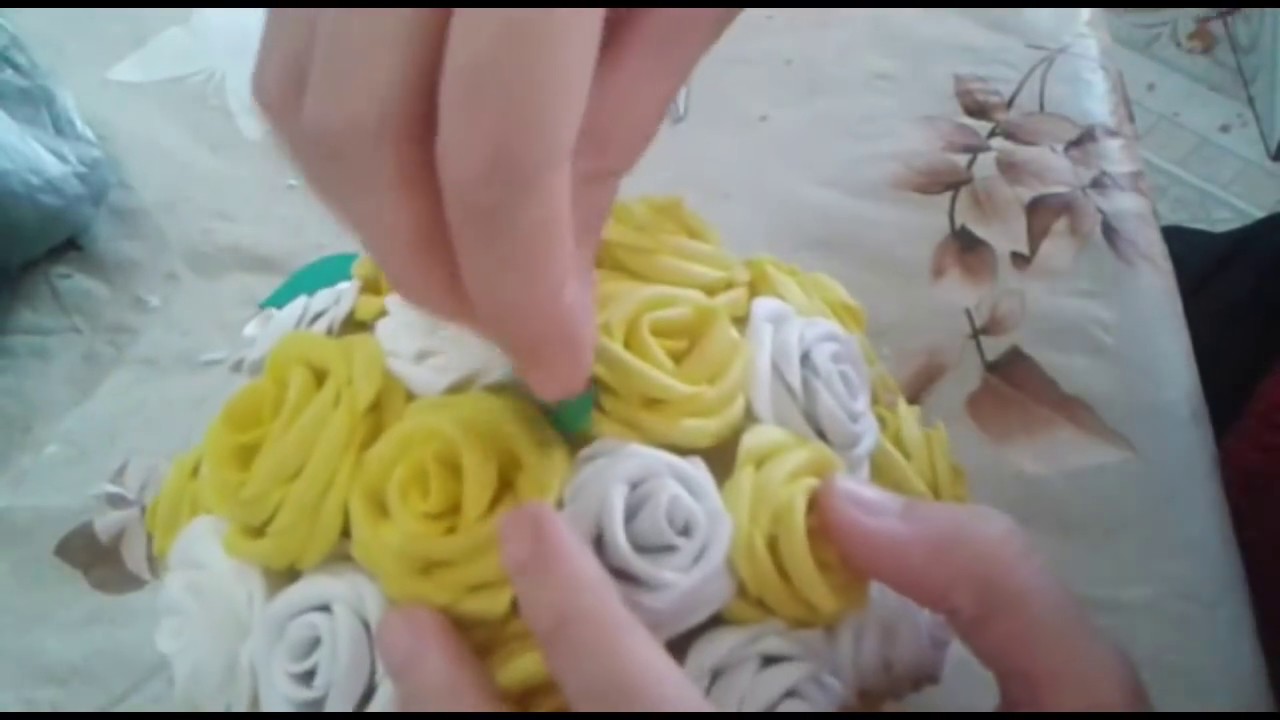 Topiaria de rosas de EVA