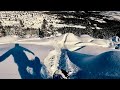 POV snowboarding Mammoth Mountian Before it Closed