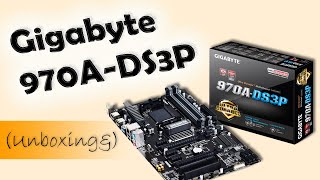 GIGABYTE 970A-DS3P Motherboard Bench Test/Breadboard Test