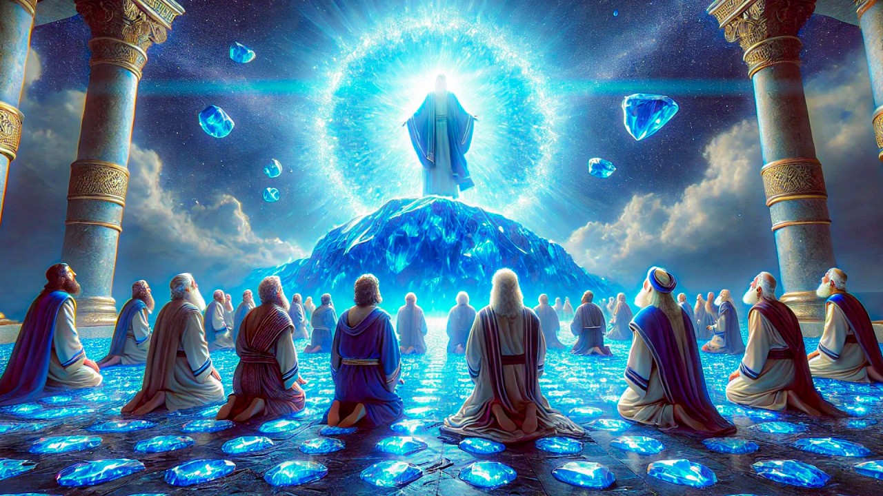 Moisés e 70 Anciãos têm uma Visão da Glória de Deus no Monte Sinai