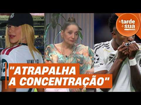 Virginia criticized for "distracting" Vini Jr. and Sonia Abrão fires back: "She needs to be respe...