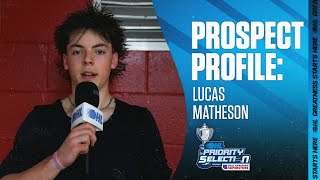 2026 OHL Draft Prospect Profile: Lucas Matheson