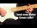 Jumping At Shadows Live - Peter Green (guitar lesson)
