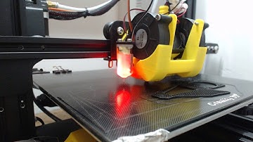 3D Print Timelapse - 5015 E3D V6 Clone Part Cooler (No Support)