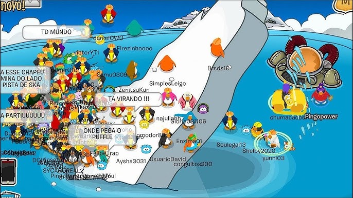 club penguin puffle o melhor site sobre cp do brasil: Torne-se um ninja  normal,do fogo,da neve ou da água