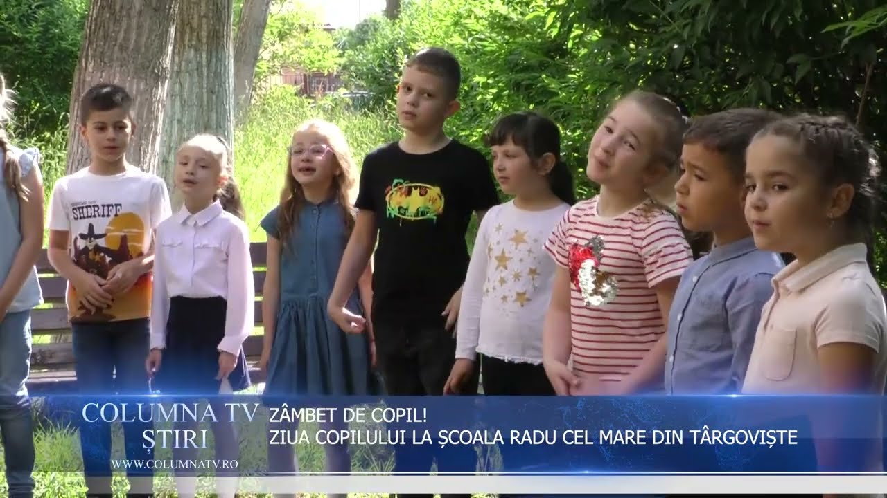 ZÂMBET DE COPIL! ZIUA COPILULUI LA ȘCOALA RADU CEL MARE DIN TÂRGOVIȘTE