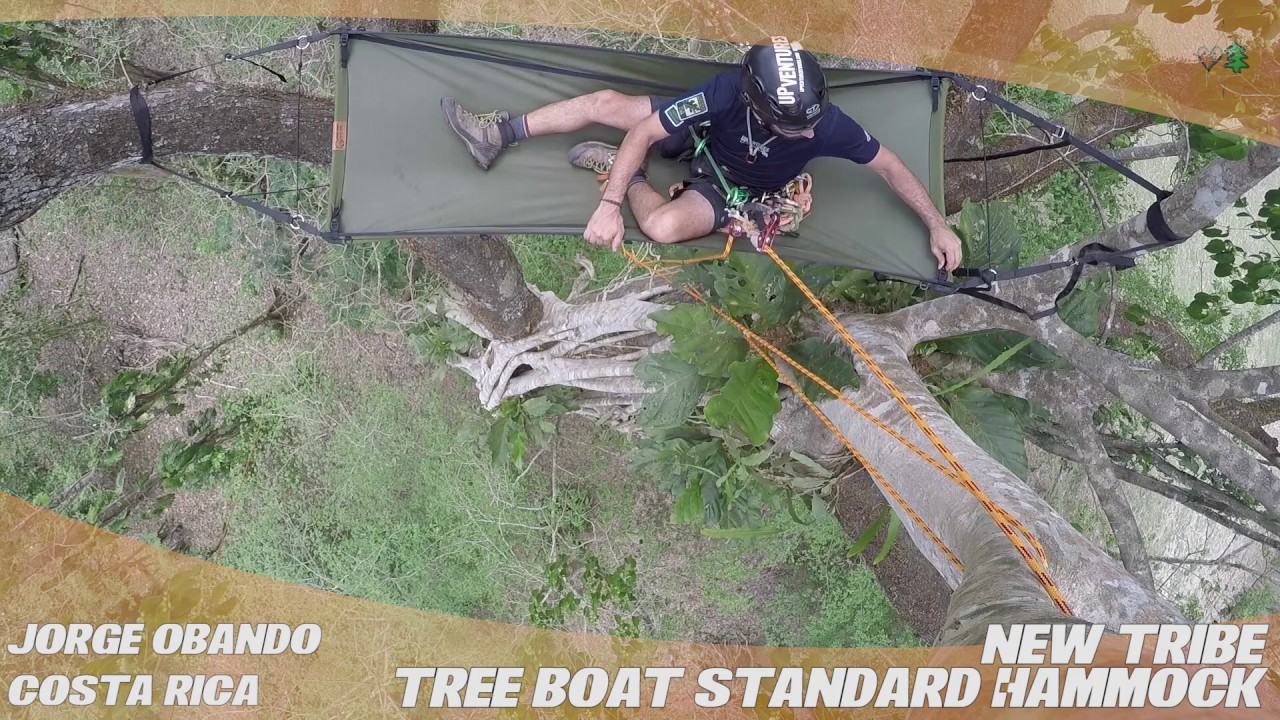 New Tribe Tree Boat Standard Hammock - TreeStuff.com