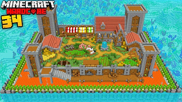 I Built the Safest Base in Minecraft Hardcore