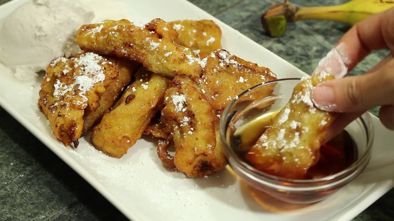 Vegan Banana Fritters YouTube