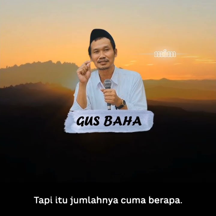 Story wa Gus Baha - Gelar Tak Dapat Alim Belum Tentu || Santri Tetap Happy
