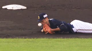 太田椋 ボールこぼれるも『小指で拾って』ナイスプレー!!
