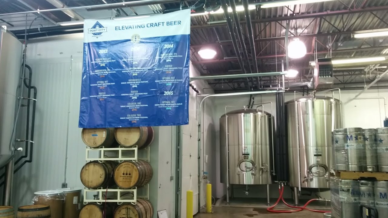 Tour of Port City Brewing Company in Alexandria, Virginia camera iphone 8 plus apk