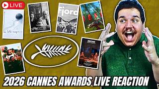 2026 Cannes Film Festival AWARDS LIVE REACTION!!!