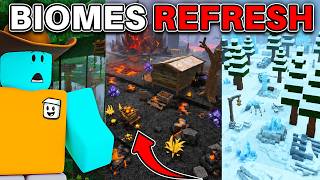 The BIOME REFRESHER UPDATE.. (99 Nights WARNING UPDATE)
