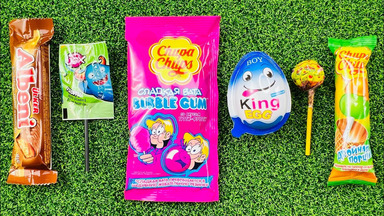 🎧 ASMR Popular Candies 🍭 | Colorful Rainbow Lollipops & Chocolate Unboxing 🍫✨