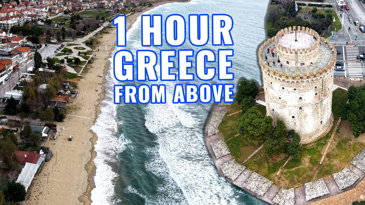 Free Greece Drone Stock Footage (Non Copyright) | 
