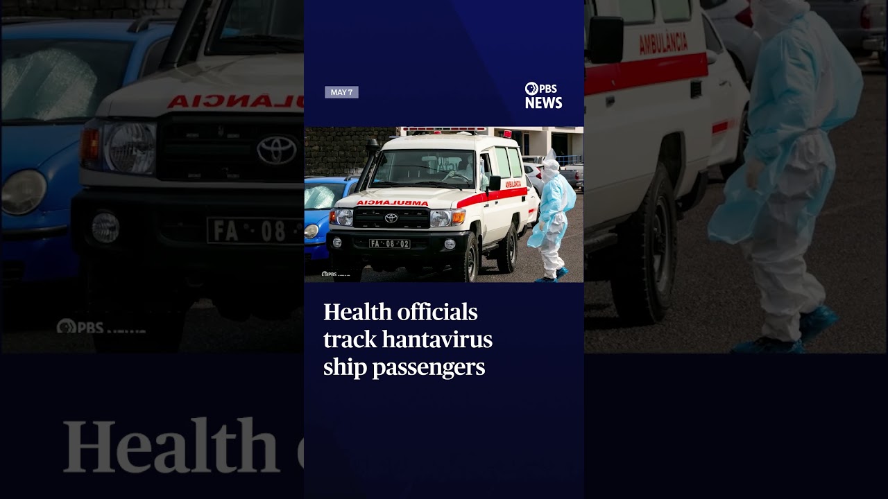 WATCH: Health officials track hantavirus ship passengers