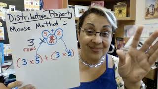 Tutorial on Distributive Property of Multiplication using the Mouse Method
