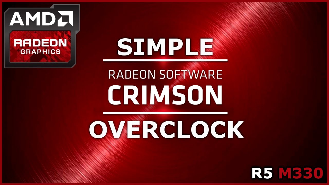 Amd Graphics Overclocking Software