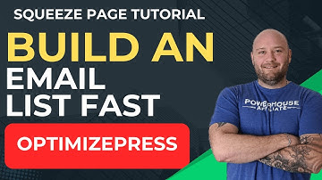 How to Create a High-Converting Squeeze Page in OptimizePress (Step-by-Step Tutorial + Example)