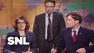 Weekend Update: Jon Stewart Steps in For Jimmy Fallon - SNL