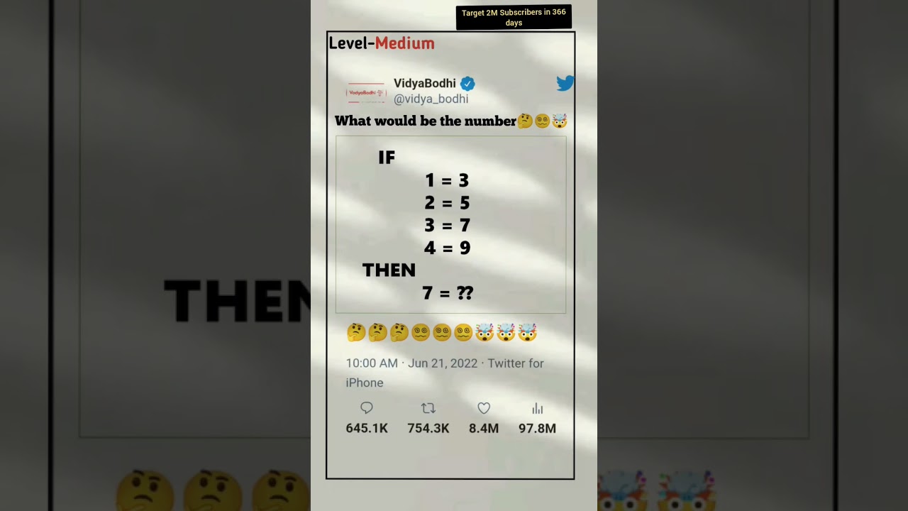 🤯Math Riddles: Numerical Reasoning Series, Test Your IQ | #shorts #shortsfeed #viralshort #viral