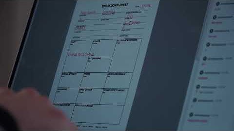 SCRIPT BREAKDOWN/MOVIE MAGIC SUBMISSION