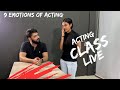 Acting class live 9 emotion