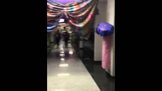 Homecoming decorations  ths seniors