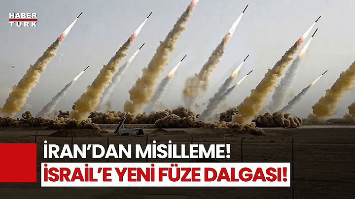 #CANLI - İran'dan İsrail'e Yeni Füze Dalgası | Son Durum Ne?