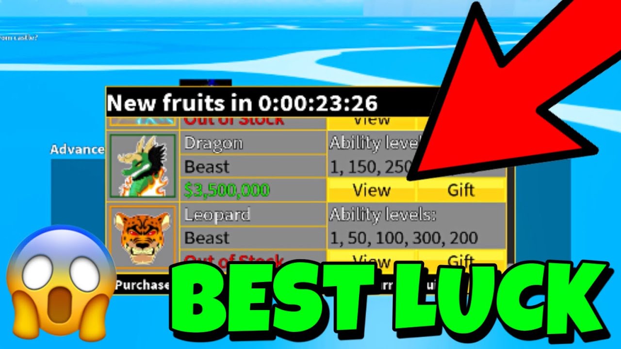 What's On Stock? #bloxfruits #kittgaming, fruit game