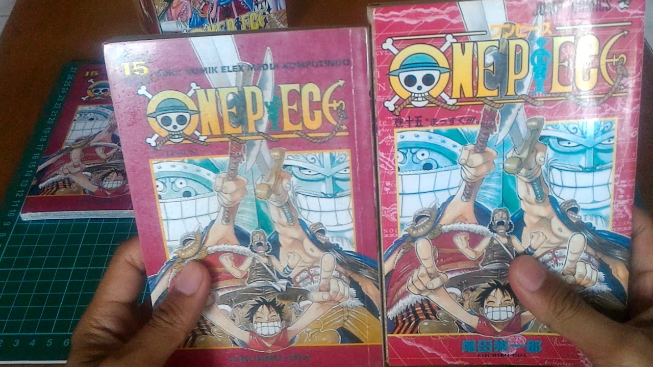 Perbedaan Komik Terbitan Indonesia Dan Jepang One Piece Vol 15