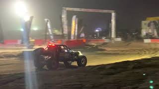 Lite Brite - Kevin and Brittney cross the finish line at KOH 2021 king if hammers Ultra4 racing