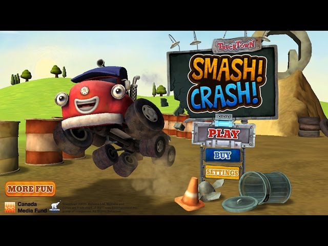 Smash! Crash! (Jon Scieszka's Trucktown Series) by Jon Scieszka