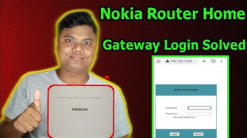 Nokia Router Login Problem Solved | How to Login Nokia Router | Nokia Router Login Password Forgot