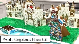 How to Make a Professional Looking Gingerbread House Avoid a Gingerbread Structure Fail