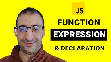 24- Function Declaration and Function Expression in JavaScript - JavaScript Tutorial